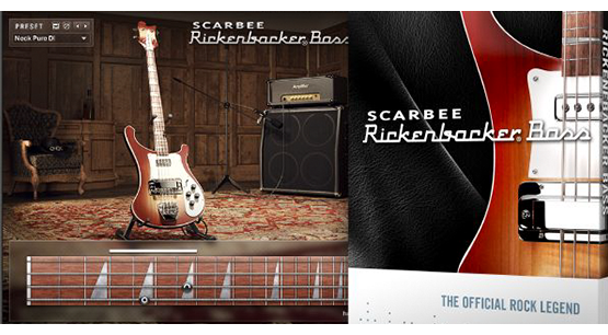 【音源】电贝斯音源Scarbee Rickenbacker Bass 